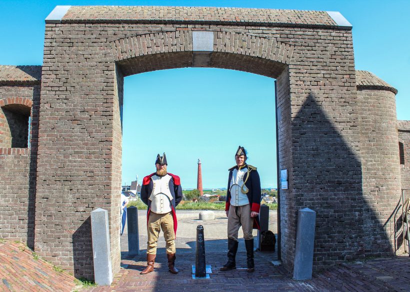 Werken op Fort Kijkduin